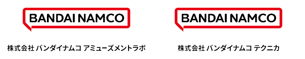 バンダイナムコアミューズメントラボとバンダイナムコテクニカのロゴ